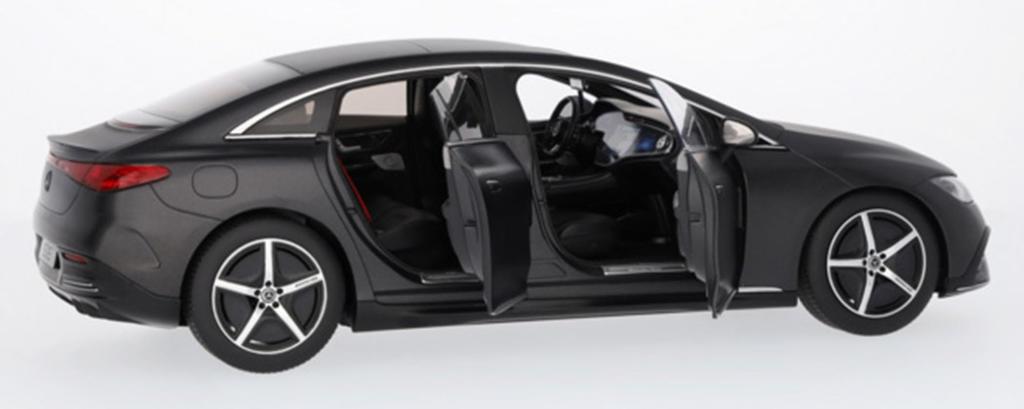 [Mercedes-Benz Collection] Genuine EQE Sedan Electric Art Line (V295) Manufaktur Graphite Gray 1/18 Scale Model