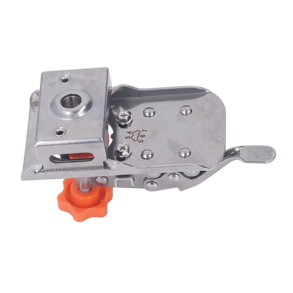 Hinge Hole Drilling Jig 3 To 7mm Edge Distance Adjustable Quick Clamping Precise Positioning 35mm