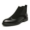 Trend Martin Boots New Autumn and Winter High-top Casual Leather Boots Brock Engraved Men's Shoes 8510