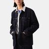 Levis Casual Comfortable Simple Round Neck Long Sleeve Denim Jacket Men Jackets Dark-Blue 003KY-0002