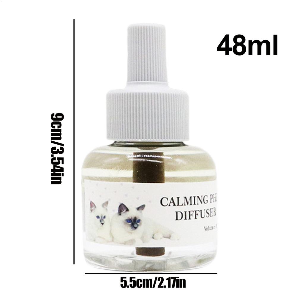 Pet Pheromone Diffuser To Calm Cats Calming Pheromone Diffuser For Calm Relaxing Home Indoor Cat Calming Aid Supplies EU/UK
