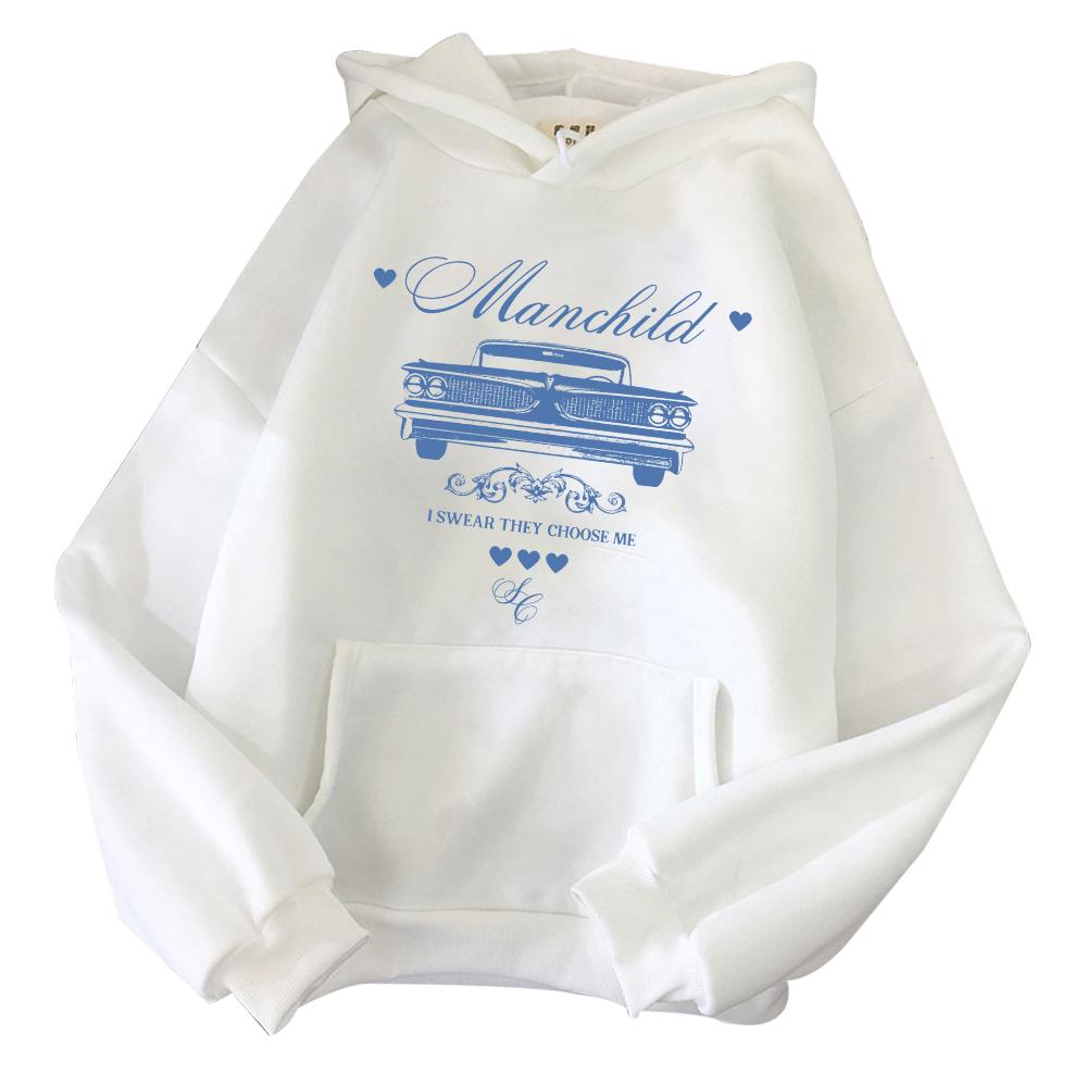 Sabrina Carpenter Manchild Hoodie Fan Geschenk Unisex Langarm Sweatshirts