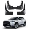 4pcs/set Mudguards for Toyota Corolla Cross 2020- 2023 2024 Mud Flaps Splash Guards Fender Mudflaps Protectors Car Accessories