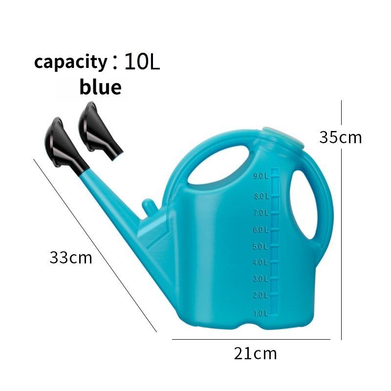 Large Thiened 5L Plastic Long Mouth Watering Can Gardening Household Flower Sprang Hose Garden Tool Flower Bed Sprayer
