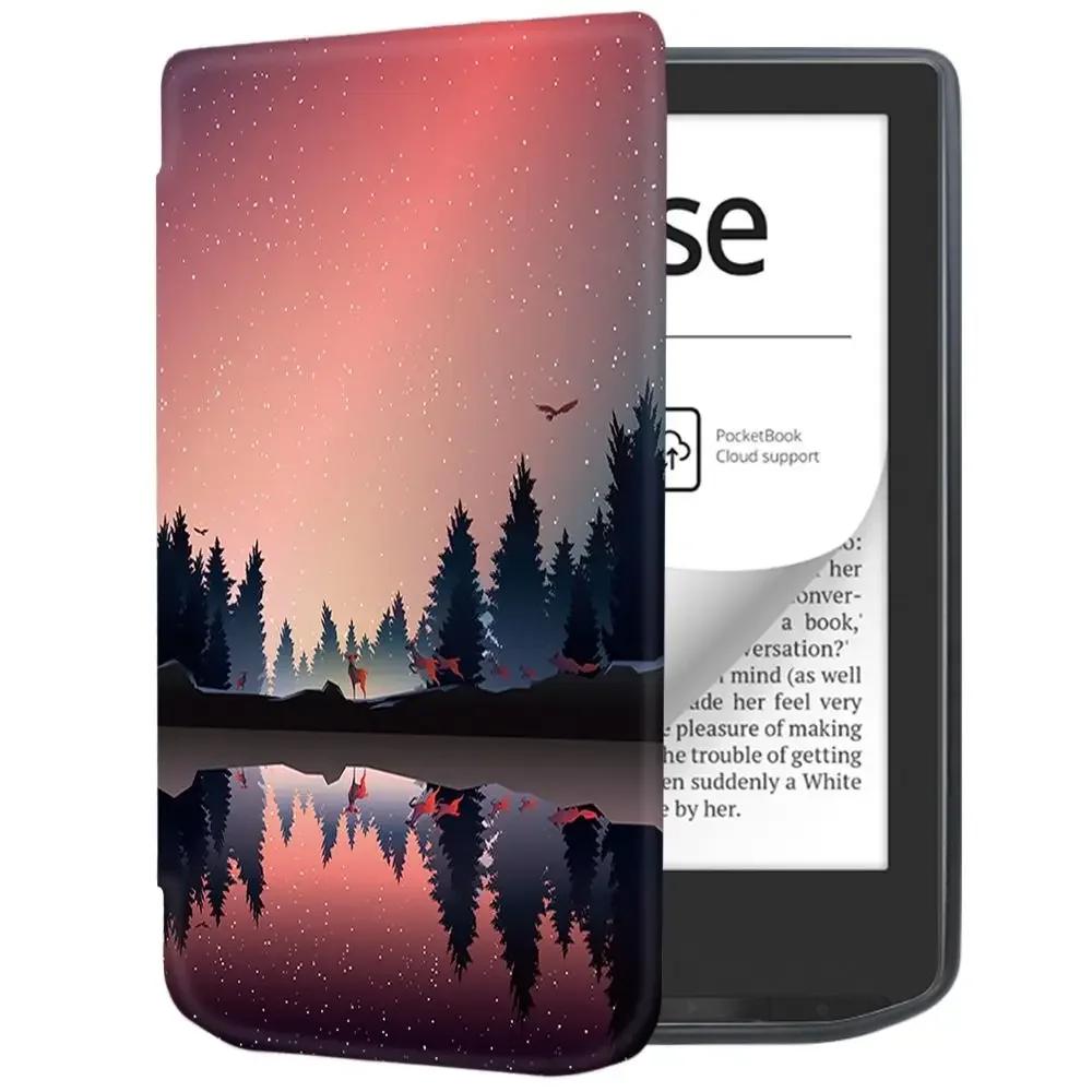 NEW Pocketbook Verse/Verse Pro e-Reader Case Ultra Slim Filio Cover PB 629/634 Funda Auto Wake/Sleep Soft TPU Protective Shell