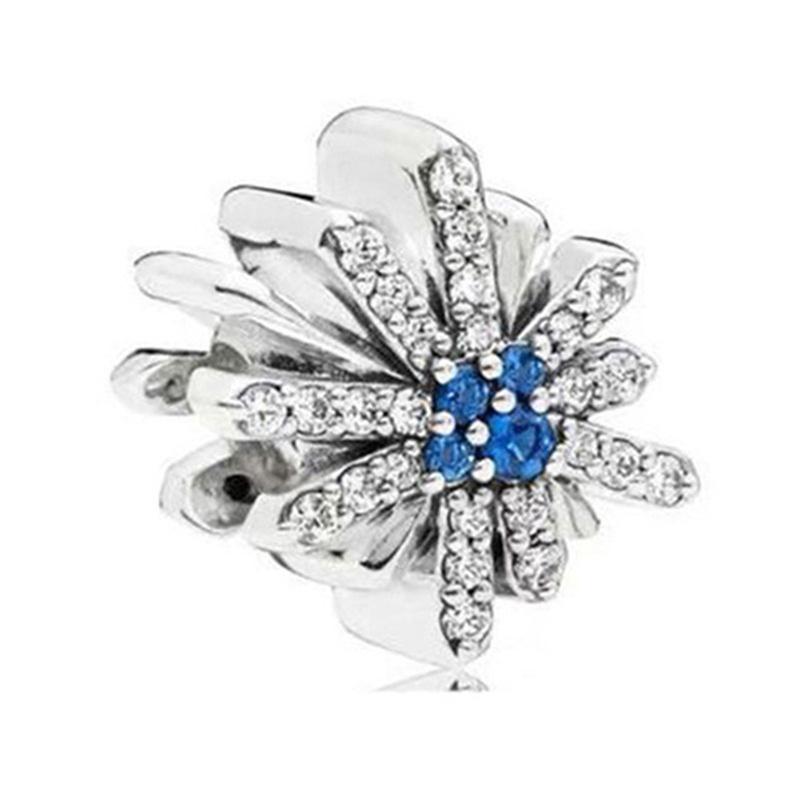 Silver Plated Blue Starry Sky Pendant Alloy Set Star Earth Bead Bracelet & Necklace DIY Jewelry Accessories Series