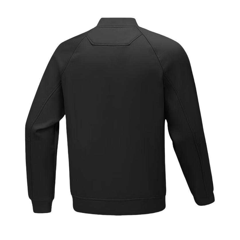 Skechers Comfortable Zipper Insert Shoulder Multi Pocket Knitted Fleece Jacket Men Jackets P425M074-0018