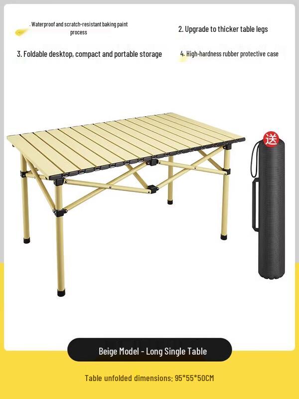 Handun Outdoor Portable Folding Camping Table