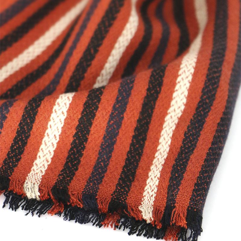 42 Vertical Strip Wool Shawls, Men's Korean Striped Scarves, Scarves