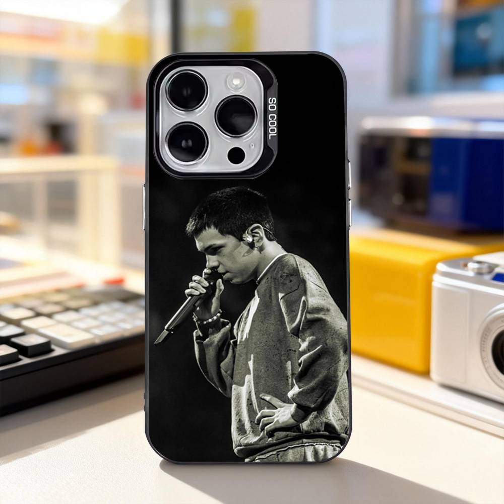 Singer M-Milo J 111 Cool For iPhone 11,12,13,14,15,16,17,Pro,Max,Plus,E,Air,Mini Phone Case IMD Matte Black