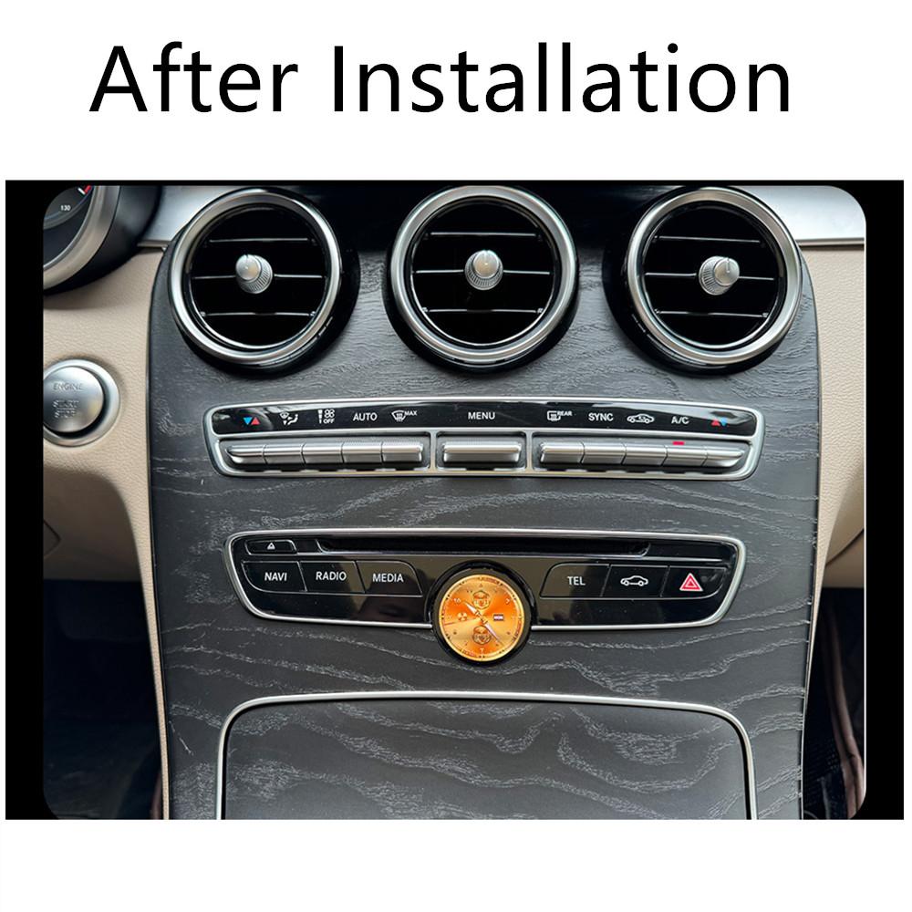 Upgrade Touch Screen LCD Car Smart Clock For Mercedes Benz W205 W213 W222 W463