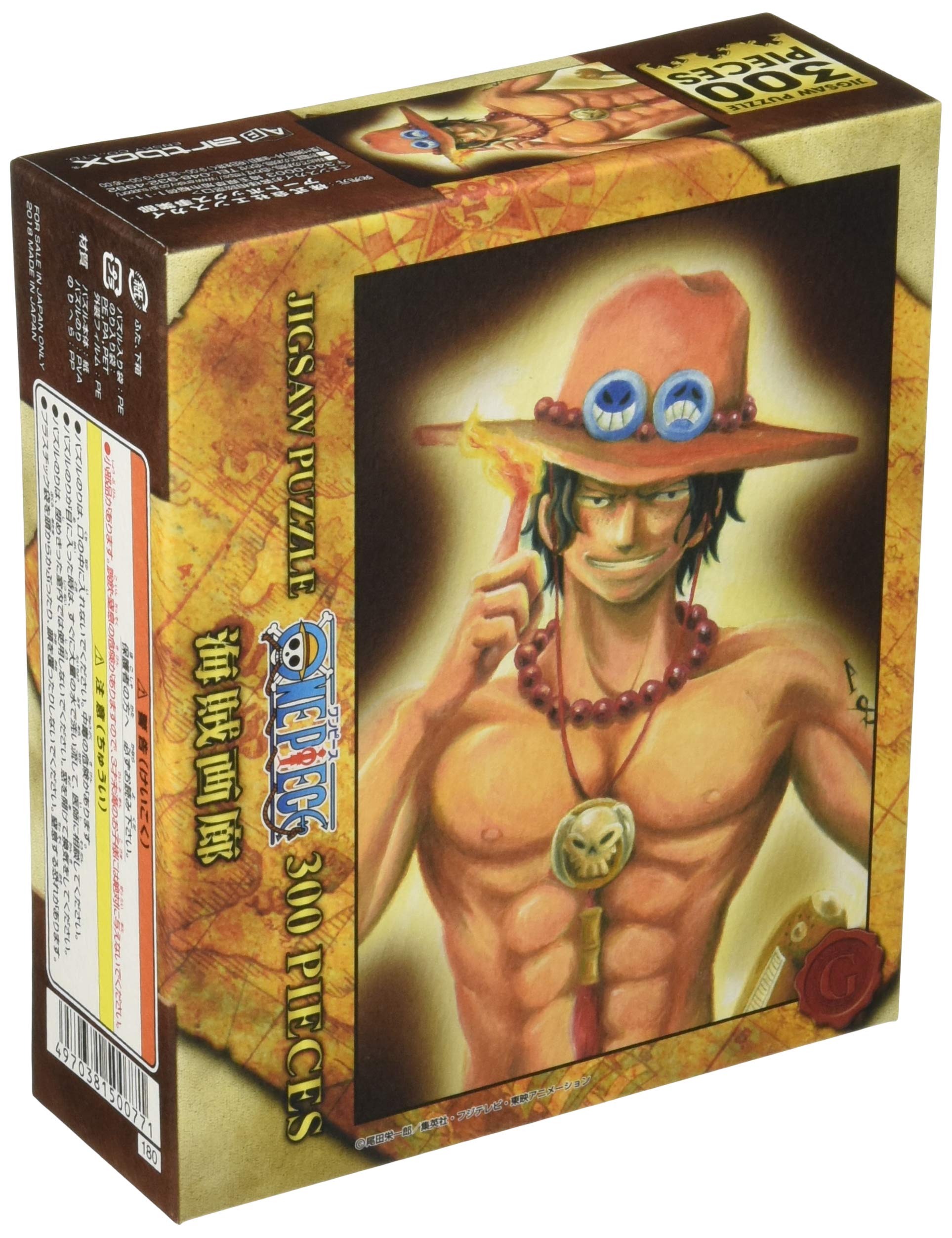 

ENSKY Portrait of Portgas Ace 26 x 38 cm Jigsaw Puzzle 300 Pieces JIGSAW PUZZLE D. 300-1399