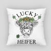 Highland Cow Pillow Cover Customize Pillowcase Modern Home Decorative Pillow Case For Living Room 45X45cm,40X40cm
