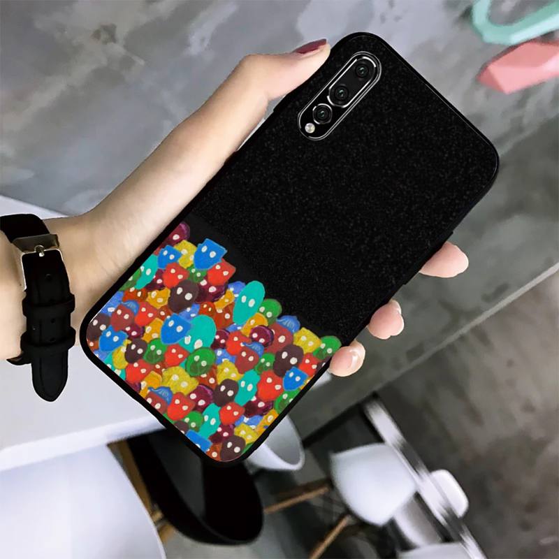 

Красный визуальный эффект чехол для телефона Huawei G7 G8 P7 P8 P9 P10 P20 P30 Lite Mini Pro P Smart Plus Cove Fundas p40lite