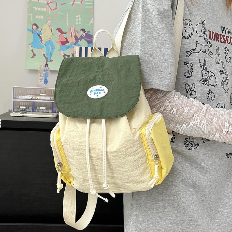 Casual Trend Backpack New Versatile Student Backpack Lightweight Versatile Travel Backpack