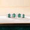 Cubic Zirconia Rings Finger Accessories Lady Nuptial Wedding Occasion Band For Women Jewelry Present GiftsWedding Gift Idea