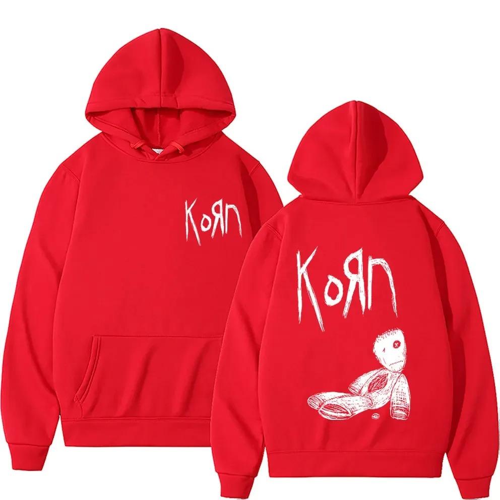 Sudadera Con Capucha Con Estampado De La Banda De Rock Korn Para Hombre Y Mujer Sudadera Con Capucha Altern