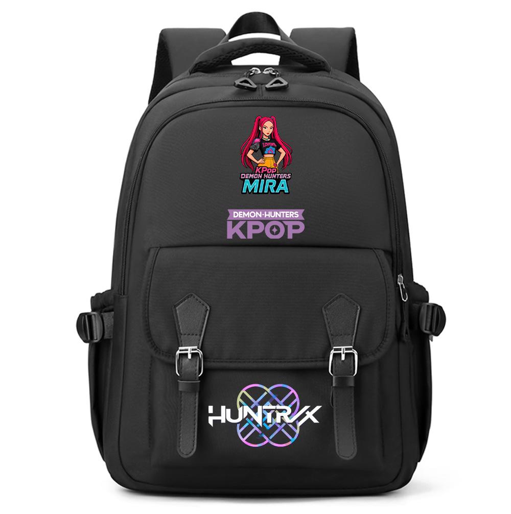Anime Cute Cartoon Kpop Demon Hunters Printed Large Capacity Backpack for Teenger Student Girl Boy Schoolbag Bookbag Women Waterproof Travel Bag