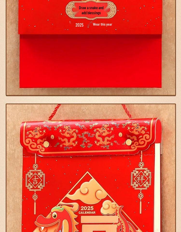 Kalendarz Ścienny Duży 2026: Domowy kalendarz ścienny podwójny z możliwością personalizacji logo firmy i dużym drukiem