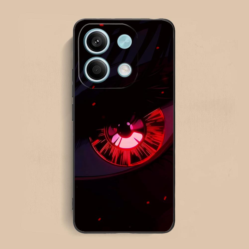 Anime Eyes Phone Case for Xiaomi Redmi 15 14 13 12 A5 3 2 1 C Plus 4G 5G Soft TPU Shockproof Cover