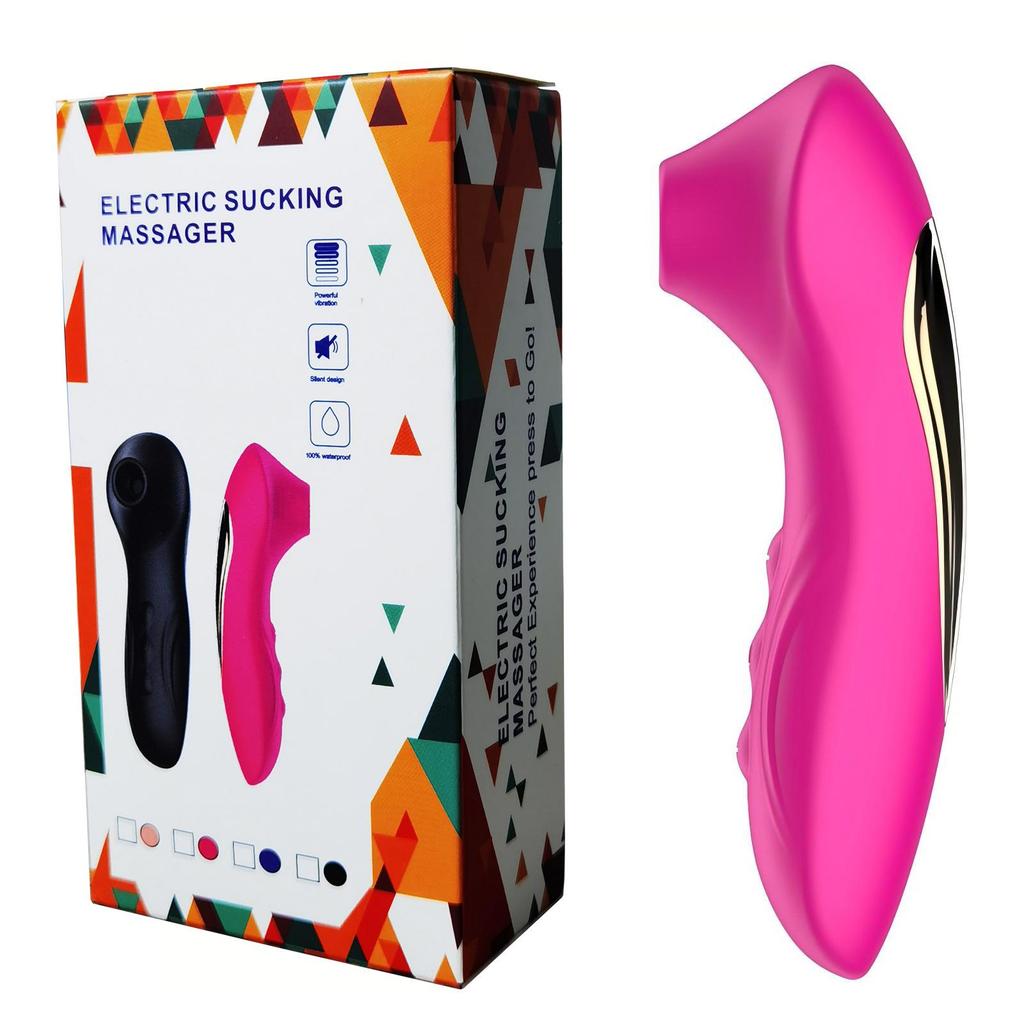 Russian Trade Silicone Teasing Massager: Rechargeable Vibrating Erotic Device for Women