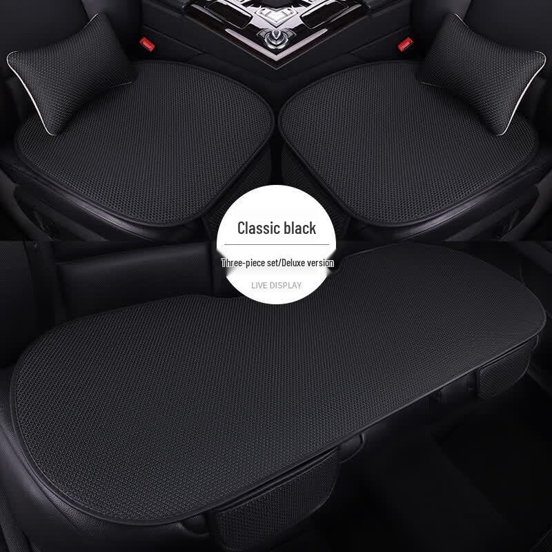Ice Silk Car Seat Cushion Set