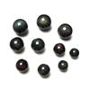 Natural Black Rainbow Obsidian Ice Black Loose Beads 4/6/8/10/12/14 MM Fit Diy Charm Bracelet Beads For Jewelry Making Accessory