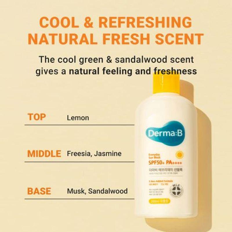 [Derma-B] *renewal* Everyday Sun Block SPF50+ PA++++ 200ml