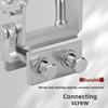 Crank Ratchet Design Car Manual Rope Fastener for Small Trucks Heavy Duty Binding Device with Adjustable Lever Tensioner