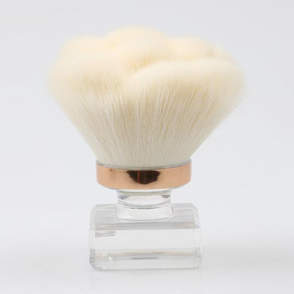 Dust-proof Nail Cleaning Brush Rose Shape Makeup Brush Fashion Powder Blusher Brush Nail Salon