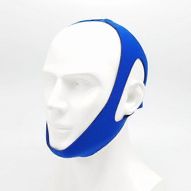 2PCSTriangular Anti-snoring Belt Chin Rest Bandage Correct Sleep Mouth Breathing Maintain The Shape Of The Face Beauty Belt