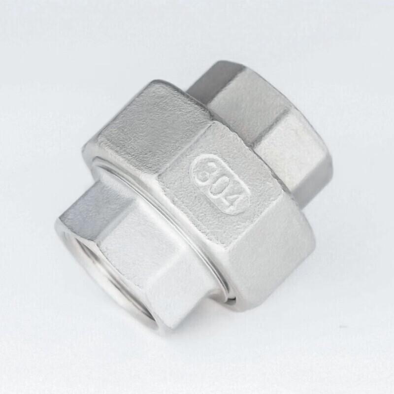 GUYU 304 Stainless Steel Conical Internal Thread Union Connector