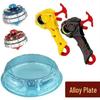 Free Shipping Dual Alloy Burst Gyro Toy - Magic Light Pull String Battle Gyro