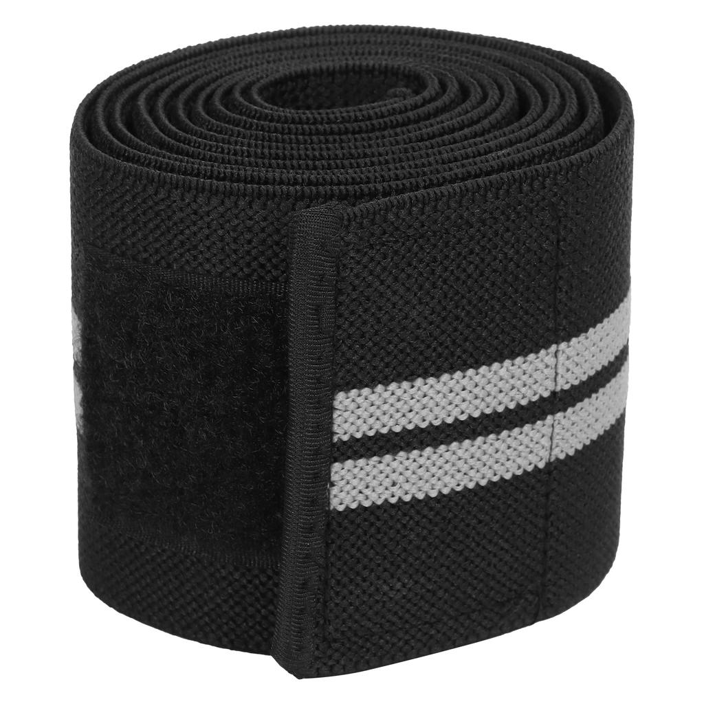 Ginocchiere Sportive Compressione Maniche Elastiche per Ginocchio Cinghie di Supporto per il Sollevamento Pesi