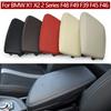 Left Hand Driver Car Center Console Storage Box Armrest Leather Panel Cover For BMW X1 X2 2 Series F48 F49 F39 F45 F46 2016-2022
