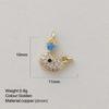 Cute Marine Animal Starfish Conch Charms For Jewelry Making Supplies Gold Color Shell Crab Dijes Diy Earring Bracelet Necklace