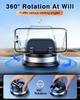 Eary Car Phone Holder Mount Dashboard 360°Rotatable Tablet Stand Universal Car Bracket for iPhone 15 Pro Max/14/13  Samsung S24