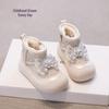 2025 Winter Girls' Fleece-Lined Snow Boots - Warm & Stylish for Cold Weather