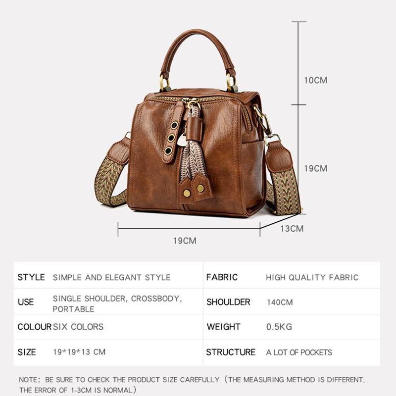Women Soft PU Leather Top-Handle Bags Luxury Designer Handbags Ladies Large Shoulder Crossbody Bag Casual Tote Commuting Messenger Bag