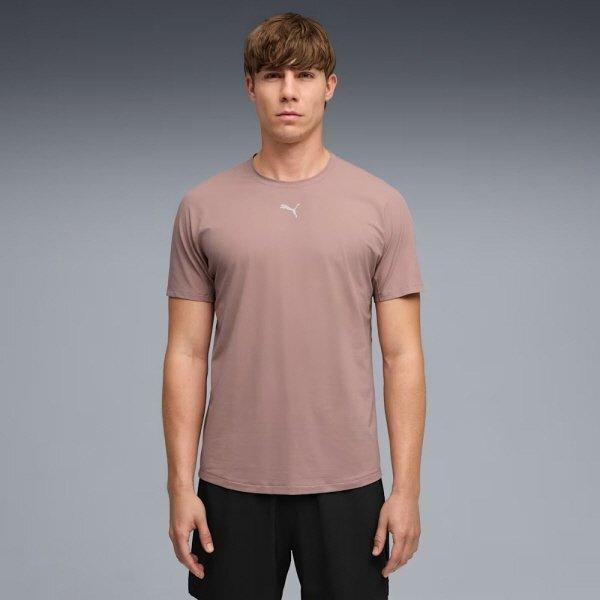 PuMa Men S Running Short Sleeve Tee Run Coolcell M 88 Sandstone/M(95)