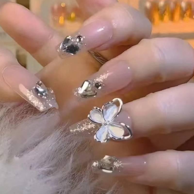 Handmade Nail Wear Fashion Casual Simple Exquisite Classic Nail Patch Style