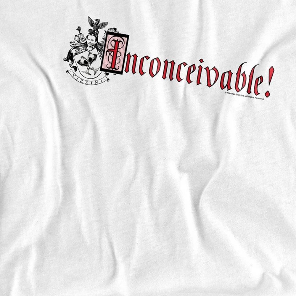 The Princess Bride Unisex Adult Vizzini Crest T-Shirt