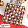 Box of 49 Electroplated Shiny 3cm Christmas Ball Ornaments for Tree Decoration and Scene Arrangement