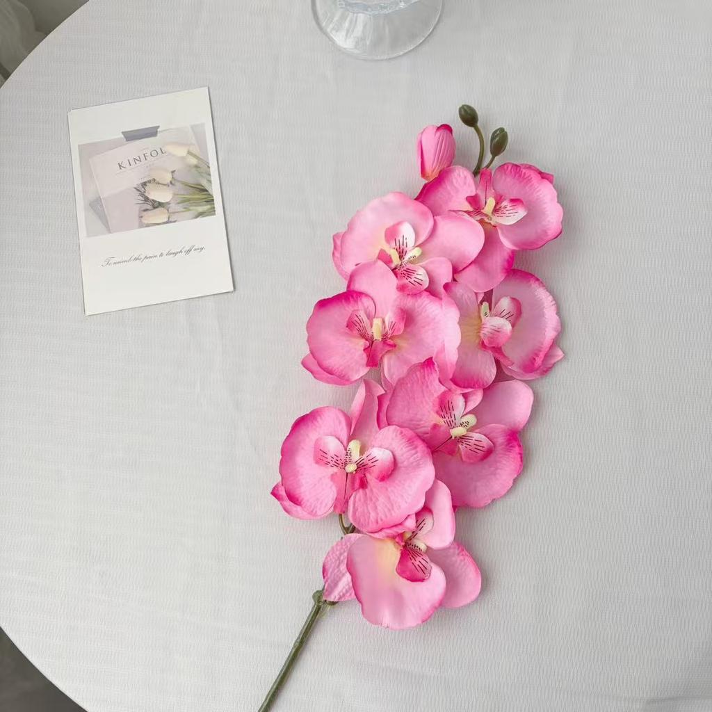 Autumn Phalaenopsis Faux Flowers for Weddings & Home Decor