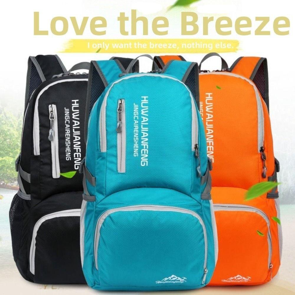 Ultralight Outdoor Sports Bag Foldable Fitness Travel Mountaineering Bag Suitable for Both Men
