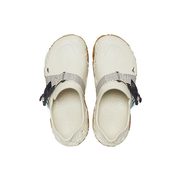 Crocs PU Casual Comfortable Beach Sandals Unisex Sandals Bone-White 208173-2Y3