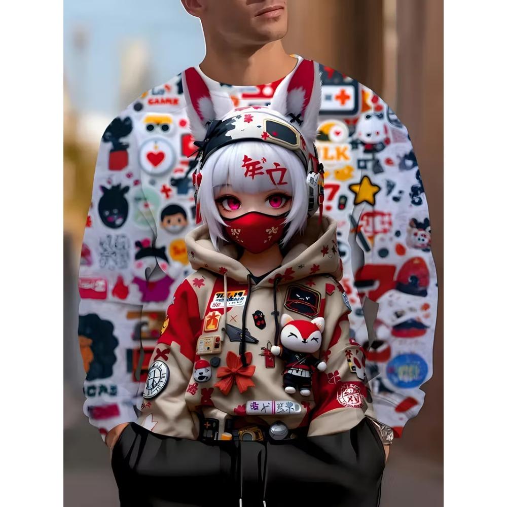 3D Printing Hoodies Women Men Long Sleeve Sweatshirts Streetwear Pullovers Female Clothing