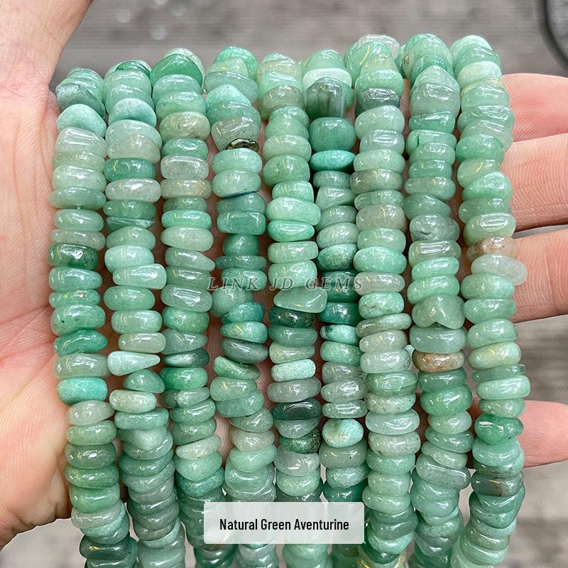 

8-10 мм Бусины из крошки с центральным отверстием для изготовления украшений своими руками, браслетов, ожерелий 8-10mm Approx. 120 pcs