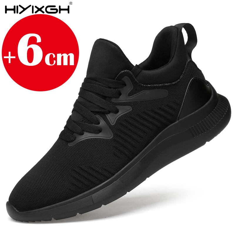 

Men s sports shoes elevator shoes men s mesh breathable height-enhancing shoes men s height-enhancing shoes 6-8CM 37