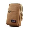 Layer Green Nylon Colth Waist Fanny Pack Belt Waist Bag Men Phone Pouch Mobile Phone Bags
